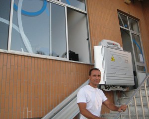 Paulo Sena no ginásio Biocorpo na Figueira da Foz