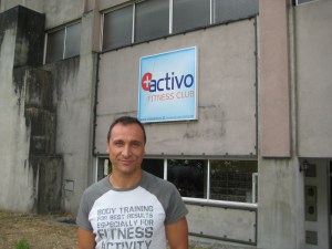 Paulo Sena no ginásio Mais Activo em Guimarães