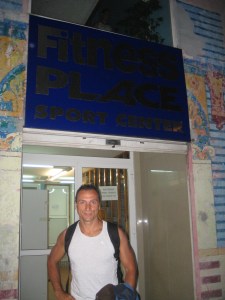 Paulo Sena no Fitness place em Vigo